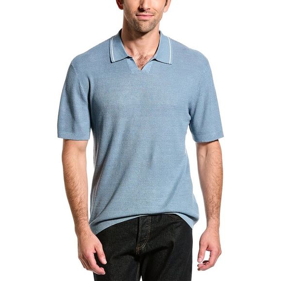 Theory Other - Theory Birke Linen-Blend Polo Shirt